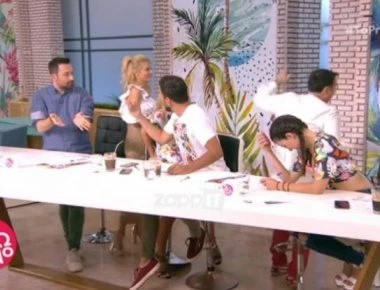 Χαμός στο Πρωινό για το Γιάννη Δρυμωνάκο - Έξαλλος ο Άρης Καβατζίκης, αποχώρησε το πάνελ! (βίντεο)